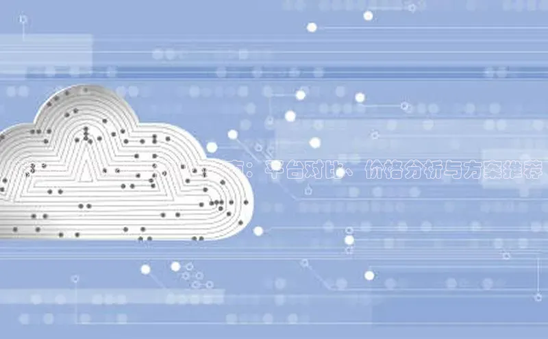 杏鑫注册地址梯哥哥科技江苏云计算服务器购买指南：平台对比、价格分析与方案推荐