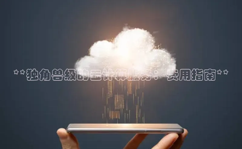 杏鑫平台开户宇信科技**独角兽级的云计算服务：费用指南**