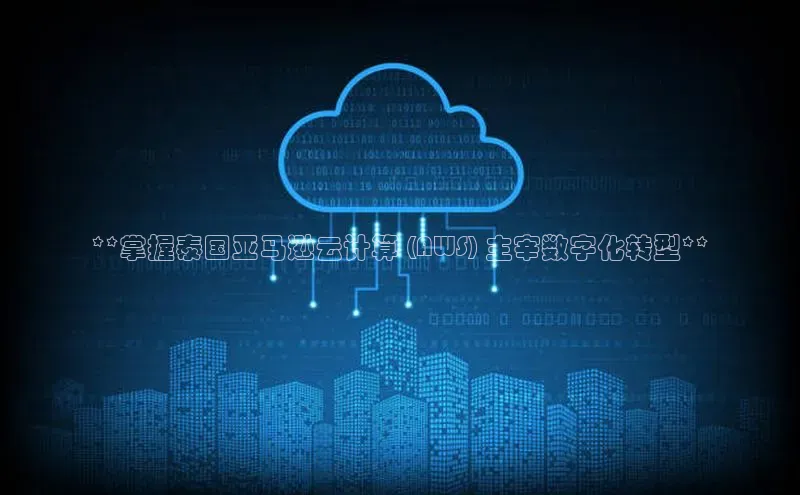 杏鑫平台注册入口度小满理财**掌握泰国亚马逊云计算 (AWS) 主宰数字化转型**