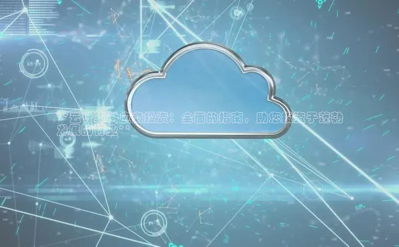 杏鑫登录测速诸葛科技**云计算供应商投资：全面的指南，助您投资于蓬勃
发展的行业**