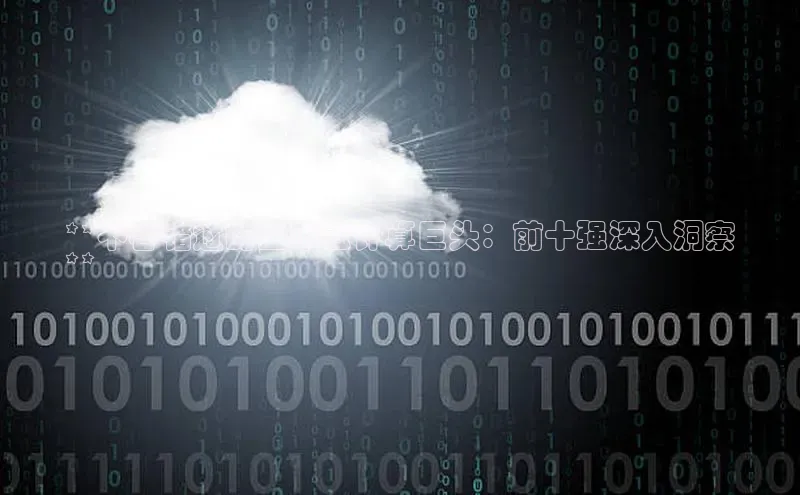杏鑫新闻光魔科技**不容错过的全球云计算巨头：前十强深入洞察
**